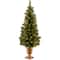 4ft. Pre-Lit Montclair Spruce Entrance Artificial Christmas Tree with Clear Lights
